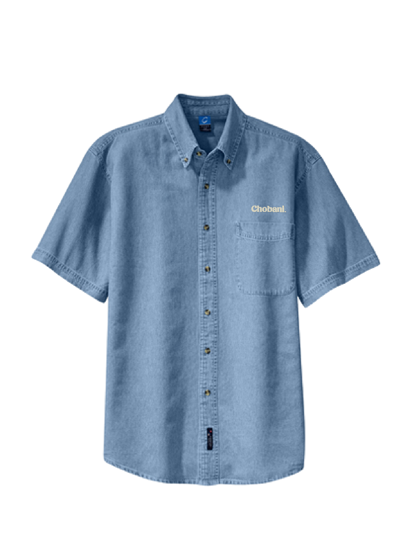 Port & Co™ Men's Short Sleeve Value Denim Shirt