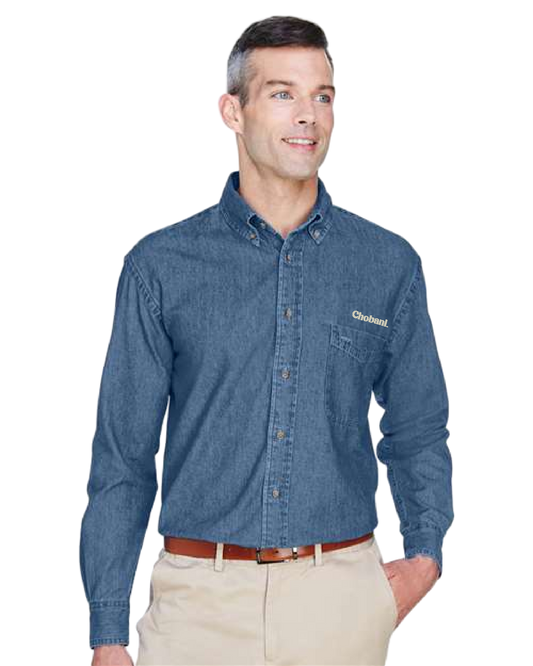 Harriton Men's Denim Shirt