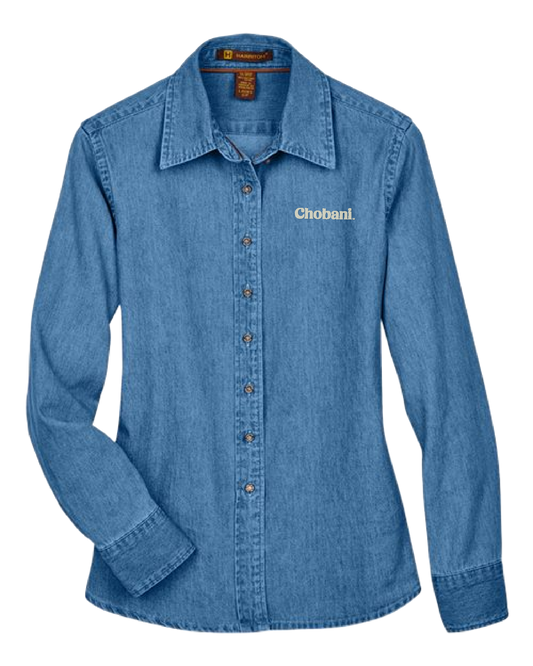 Harriton Women's Denim Shirt