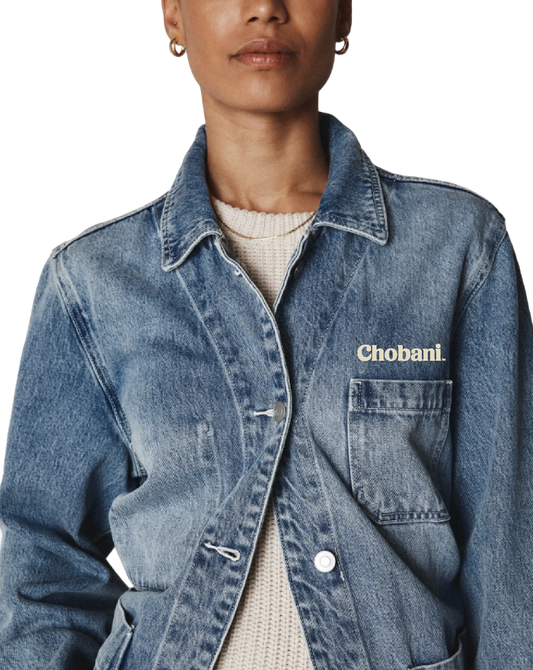100% Organic Cotton Denim Chore Jacket