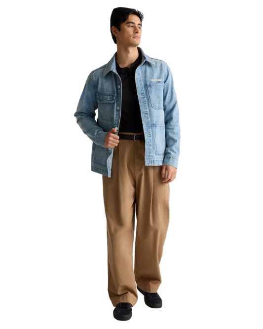 100% Organic Cotton Denim Chore Jacket