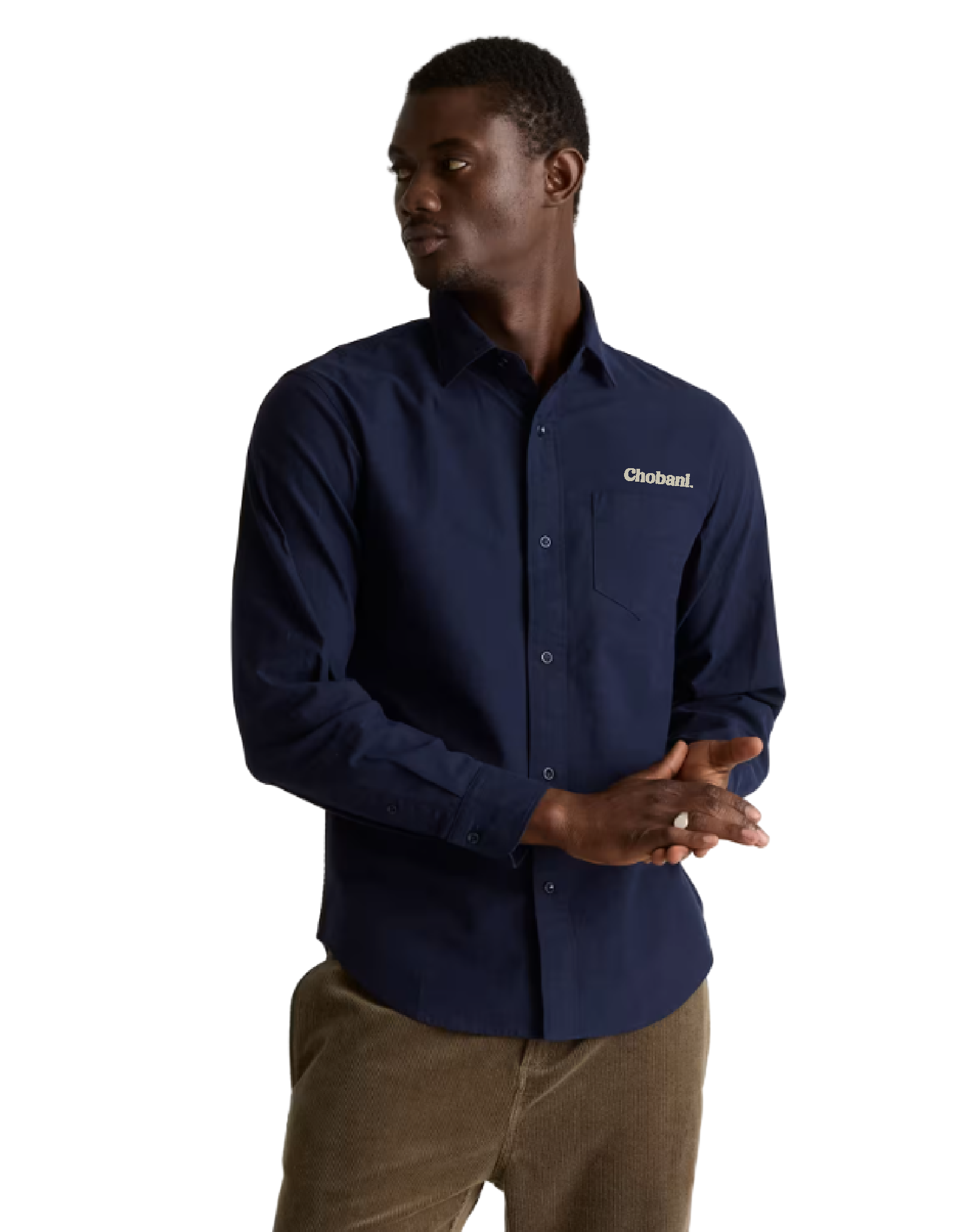 Organic Cotton Stretch Textured Twill Shirt