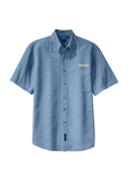 Port & Co™ Men's Short Sleeve Value Denim Shirt