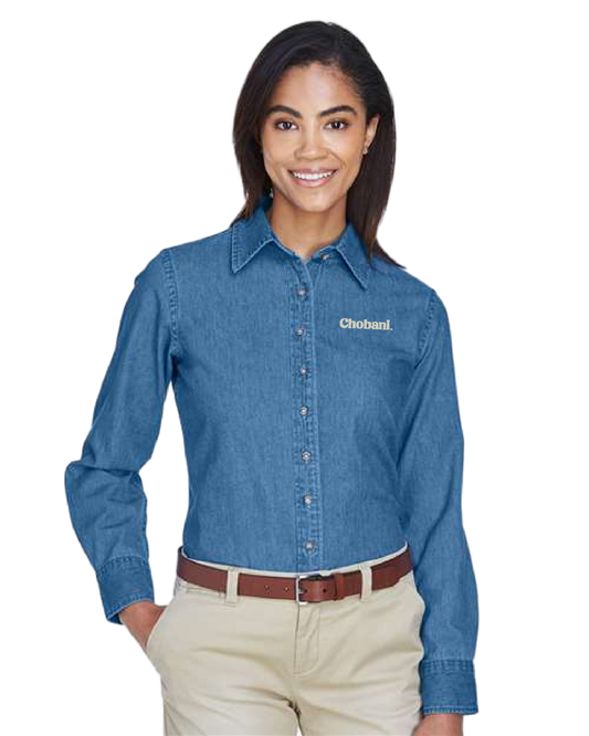 Harriton Women's Denim Shirt